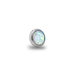 Top Cabuchón Cristal y Ópalo