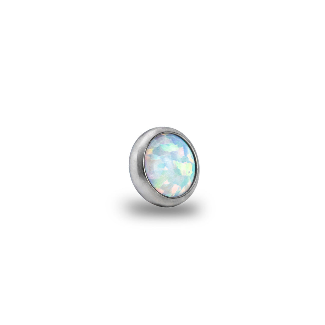 Top Cabuchón Cristal y Ópalo