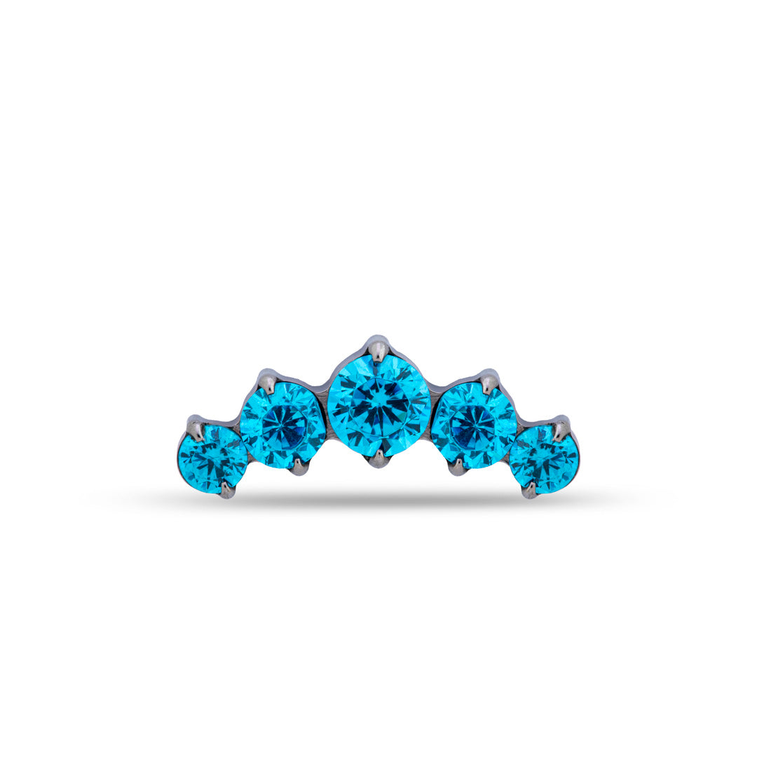 Top Prium con cristales