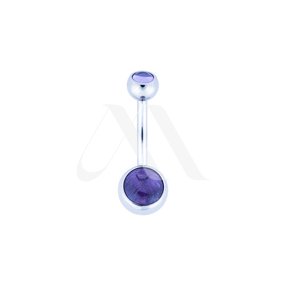 Navel Cabuchón en Piedra