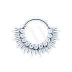 Argolla Clicker Inti con cristales