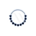 Clicker Hoop Round Crystals