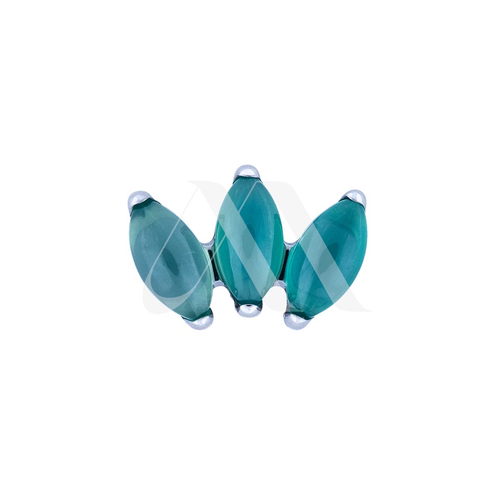 Top Marquise 3 Piedras