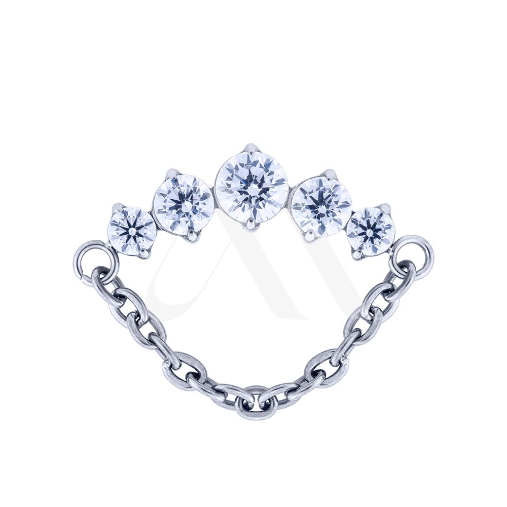 Top Prium con cadena colgante