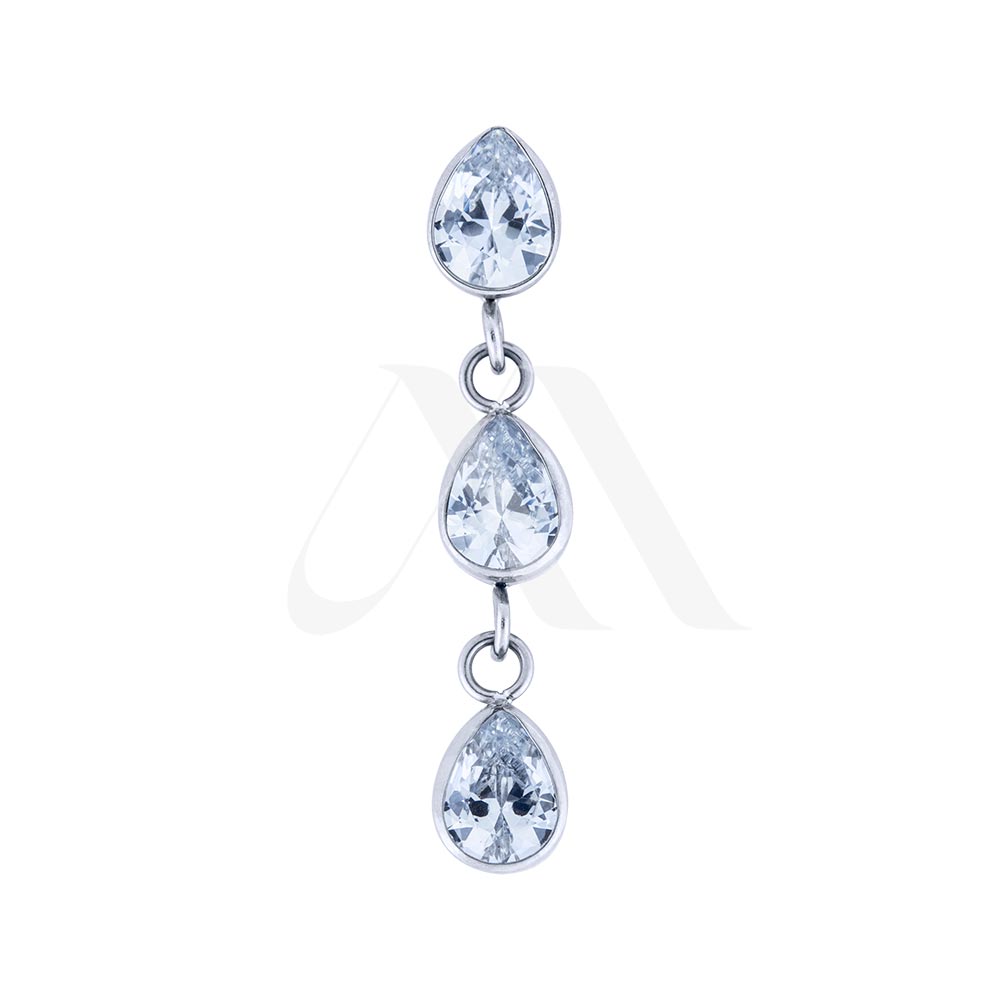 Top Colgante triple gotitas