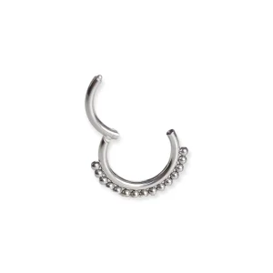 Argolla Clicker con pequeñas Filigranas