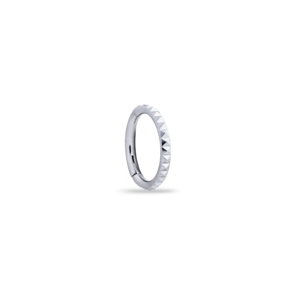 Argolla Clicker Textura Frontal/Lateral