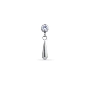 Top Colgante con Gota de Titanio