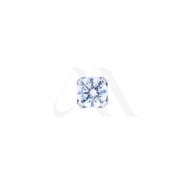 Top Cristal Prong Set Push-Pin - Imagen 2