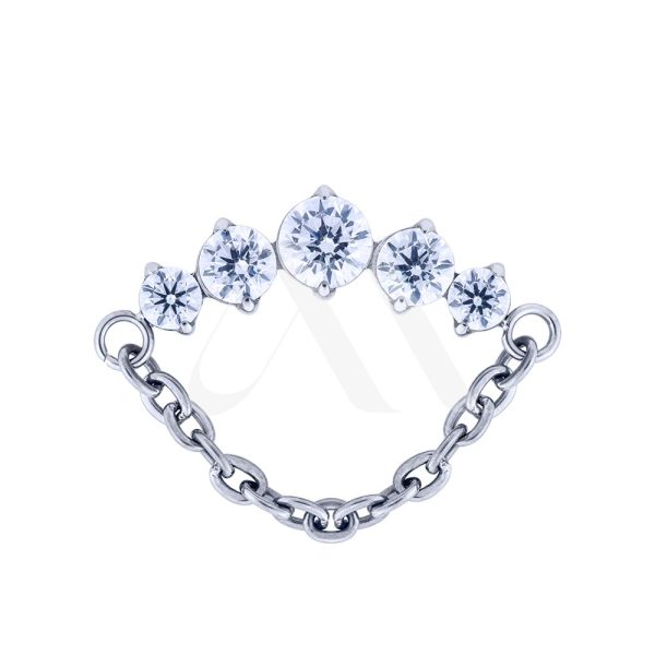 Top Prium con cadena colgante