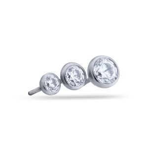 Top Cristal Cabuchon Push-Pin
