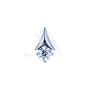 Top Figura Punta con Cristal