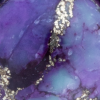 Piedra Turquesa Púrpura con Cobre